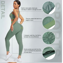 Load image into Gallery viewer, Ankle Length Legging Set- SAGE