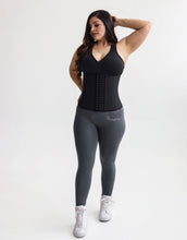 Load image into Gallery viewer, Latex Steel Boned Waist Trainer